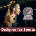 bmani Ear Buds Wireless Earbuds Bluetooth Headphones with 80H Playtime LED - Image 6