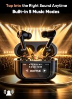 Bucephalus Wireless Earbuds, Bluetooth 5.4 Ear Buds with Smart Touchscreen Case - Image 6
