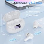 Wireless Earbuds Bluetooth 5.4 HiFi Stereo Headphones with Noise Cancelling Mic - Image 6