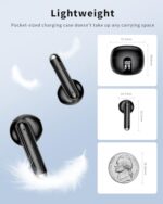 Wireless Earbuds, 2026 Bluetooth 5.4 Headphones Bass Stereo Ear Buds with Noise - Image 6
