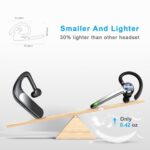 HEIBAS Bluetooth Headset, Wireless Bluetooth Earpiece with 500mAh Charging Case - Image 6