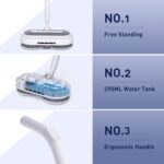 Cordless Electric Spin Mop with Spray and LED Headlight - Image 6