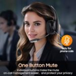 Trucker Bluetooth Headset, Wireless Headset with Mic - Image 6