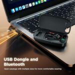 Bluetooth Headset V5.3, Wireless Headset with Dual Noise-Canceling Microphones - Image 5