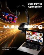 Trucker Bluetooth Headset with Charging Base - Image 6