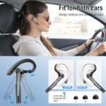 Bluetooth Headset, 2026 Wireless Bluetooth 5.3 Earpiece - Image 6