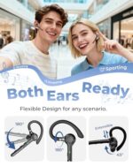 Ngsod Bluetooth Headset V5.4, Bluetooth Earpiece with 500mAh (B0GX1H4CQ9) - Image 6