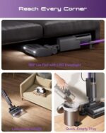 Steam Mop for Floor Cleaning, Lightweight 4-in-1 Steam Cleaner with Fast Heating - Image 6