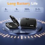 Bluetooth Headset, Wireless Headset with Dual-Mics & Noise Cancelling - Image 6
