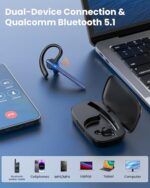 New Bee Bluetooth Headset V5.1 72H Talk Time Dual Mic with Mute (B0FNMXWP4N) - Image 6