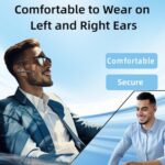 Bluetooth Headset Wireless Earpiece Single Ear Earphones for iOS Android - Image 6