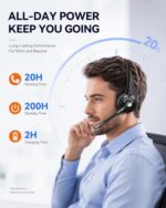 TECKNET Single Ear Bluetooth Headset - Noise Cancelling Microphone - Image 6