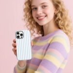 Magnetic for iPhone 13/14 Case Cute Stripes Phone Case - Image 6