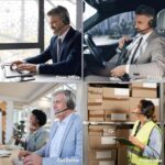 Wireless Headset with Mic for Work, Bluetooth Headset with Microphone AI Noise - Image 7
