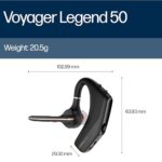 Poly Voyager Legend 50 UC Bluetooth Headset with Charging Case - 4 - Image 7