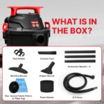 Shop-Vac 5430112 Wet/Dry Vacuum, 4 Gallon, 4 Peak HP - Image 7