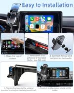 PZK Dual Car Phone Holder for Honda Accord 2023-2026 Accessories 7/9-Inch - Image 7