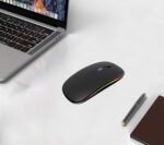 WREANU Wireless Bluetooth Mouse Rechargeable Laptop Mice with LED Lights Silent - Image 7