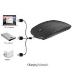 KLO Rechargeable Bluetooth 5.2/3.0/Type-C/USB-2.4G Mouse for MacBook/MacBook - Image 6