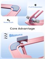 JCZT Adjustable Laptop Stand for Desk, Metal Foldable Laptop Riser - Image 6