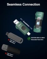 KOOTION 32GB Dual USB-A & Type-C Flash Drive up to 100MB/s USB 3.2 Gen 1 - Image 7
