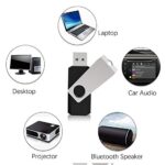TOPESEL 5 Pack 32GB USB Flash Drives Flash Drive Flash Memory Stick Swivel USB - Image 7