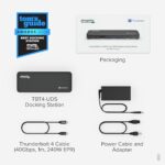 Plugable Thunderbolt 4 Dock with 100W Charging, Thunderbolt Certified - Image 7