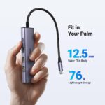 UGREEN USB C Hub, 5-in-1 USB-C Hub with 4K@60Hz HDMI, 100W Power Delivery - Image 7