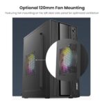Zalman T6 MINI mATX Micro-ATX Compact Desktop Computer Mini PC Case - Image 7