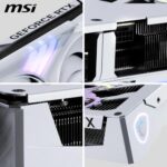 MSI GeForce RTX 5070 12G Gaming Trio OC White Graphics Board VD9067 - Image 7