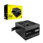 CORSAIR CX650 80 Plus Bronze Non Modular Low-Noise ATX 650 Watt Power Supply - Image 6