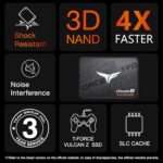 TEAMGROUP T-Force Vulcan Z 1TB SLC Cache 3D NAND TLC 2.5 Inch SATA III Internal - Image 7