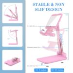 Cell Phone Stand, Adjustable Angle and Height Cell Phone Holder for Desk - Image 7