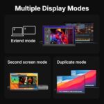 WGK 15.6 inch Portable Monitor 1080P FHD Travel Display HDMI/USB-C Compatible - Image 8