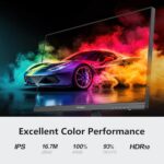 INNOCN 24.5" 1440P 240Hz Gaming Monitor Fast IPS HDMI 2.1, DP, Black, 25G2S - Image 7
