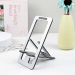 Foldable Aluminum Phone Stand – Adjustable Desk Holder for Travel & Office - Image 7