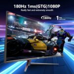 27 Inch Curved Gaming Monitor, FHD 1080P, 180Hz - Image 7