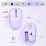 TECKNET Bluetooth or 2.4GHz Wireless Silent Mouse,Multiple Colors Available - Image 7