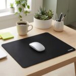 Senetem 4-Pack Mouse Pad, Smooth Gaming Mousepad, Non-Slip Black - Image 7