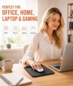 eulps Ergonomic Mouse Pad with Wrist Rest, Gel Mousepad with Soft Wrist Support - Image 7