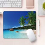 Mouse Pad, Square Mousepad, Gaming Mouse Mat with Anti-Slip Rubber Base for - Image 7
