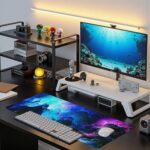 Dazzling Galaxy Gaming Mouse Pad Blue Desk Mat XL Mouse Gaming Pads - Image 7