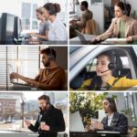 LEVN Wireless Headset 5.2, Wireless Headset with Mic for Work with(Noise - Image 7