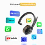 Bluetooth Headset, Wireless Headset with Mic for Work, Bluetooth 5.3 - Image 7