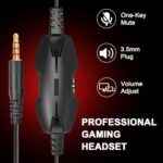 IMYB A88 Gaming Headset with Mic for Ps5, Pc, Xbox One Series X/s, Ps4, Switch - Image 7
