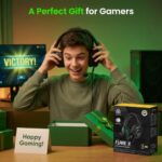 GlomTheia Flare X Wired Gaming Headset with Mic for Xbox Series S/X PS5 PC - Image 7